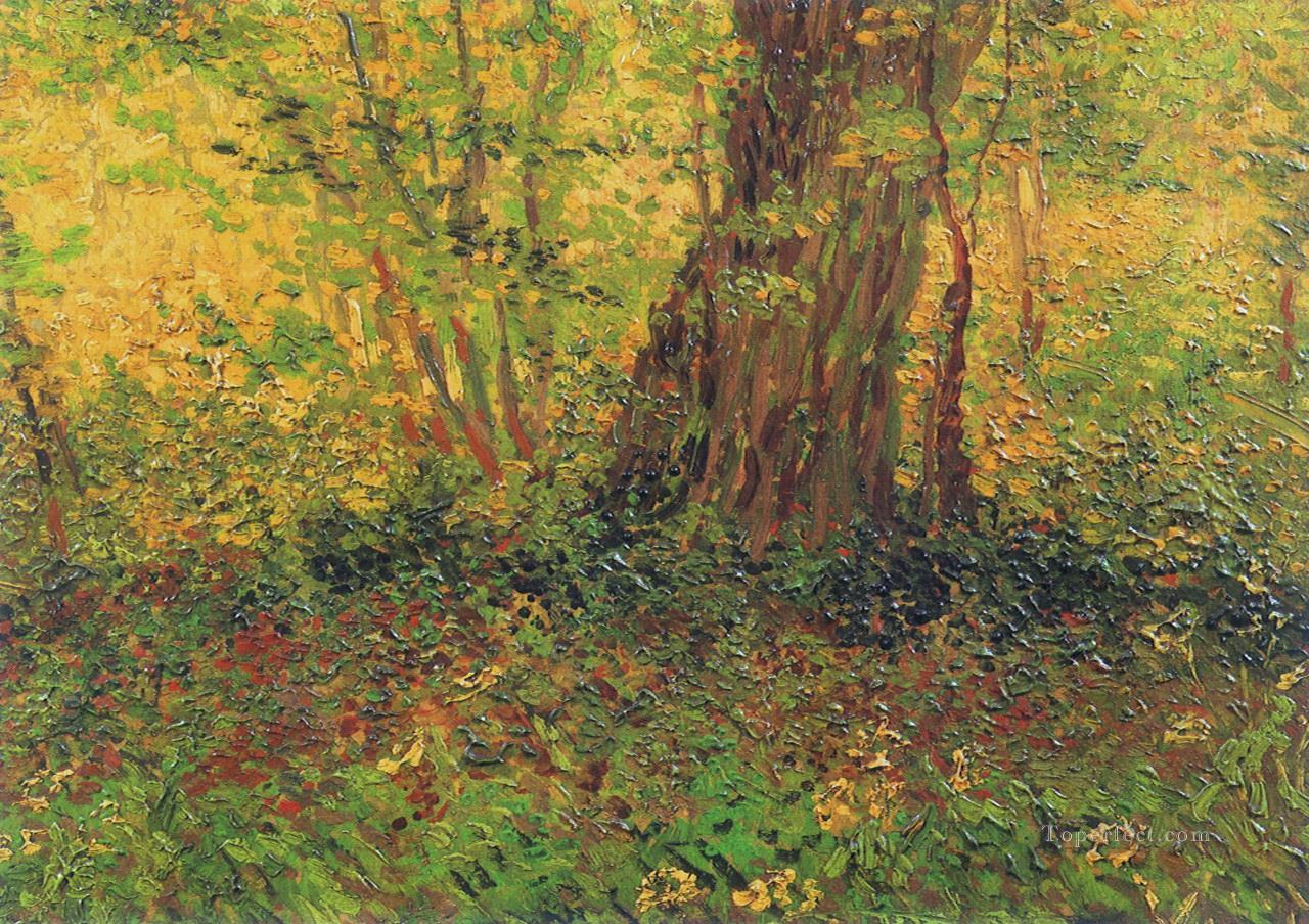Undergrowth Vincent van Gogh Oil Paintings